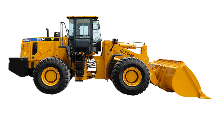 Фронтальный погрузчик SEM668D